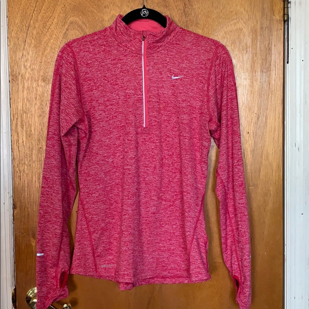 Nike running pull over 1/4 zip